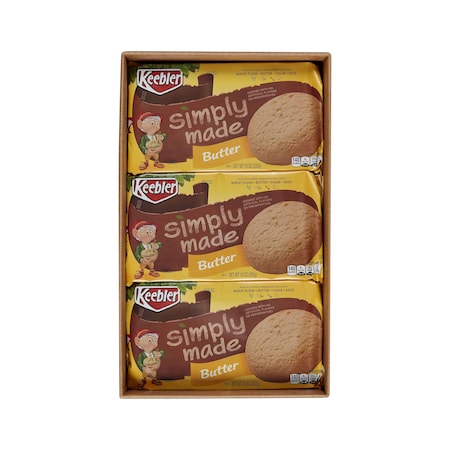Keebler Keebler Simply Made Butter Cookie 10 oz., PK12 3010075733